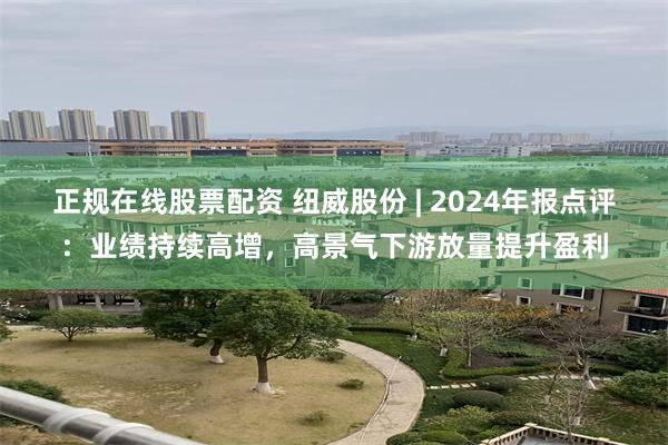 正规在线股票配资 纽威股份 | 2024年报点评：业绩持续高增，高景气下游放量提升盈利